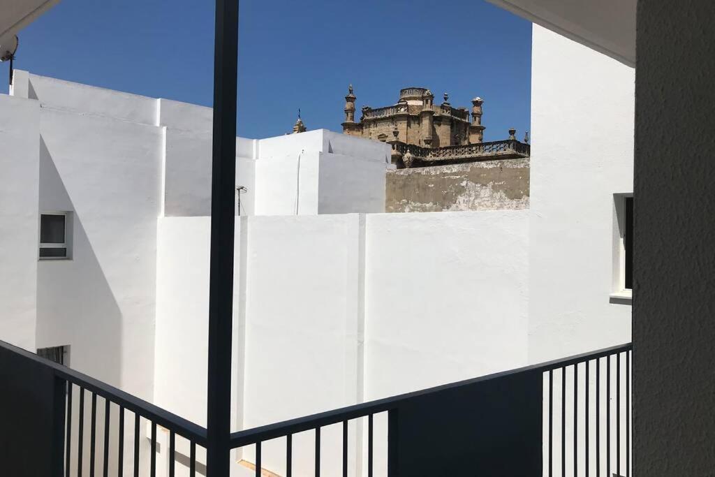 Atico En El Centro, Terraza 20 M2, Garaje, Wi-Fi, Ac Apartment Sanlucar de Barrameda Ngoại thất bức ảnh